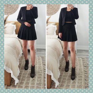 NWOT Premise Black Cropped Blazer